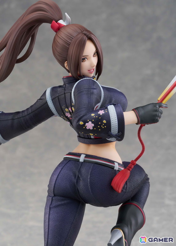 「餓狼伝説 City of the Wolves」スタイリッシュかつセクシーなライダースーツに身を包んだ不知火舞がフィギュア化！ゲーム内モデルに基づき忠実に再現の画像10