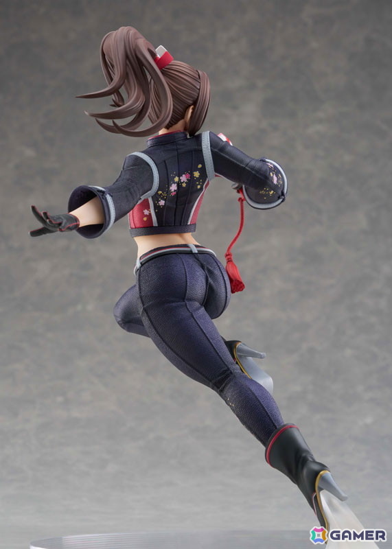 「餓狼伝説 City of the Wolves」スタイリッシュかつセクシーなライダースーツに身を包んだ不知火舞がフィギュア化！ゲーム内モデルに基づき忠実に再現の画像13