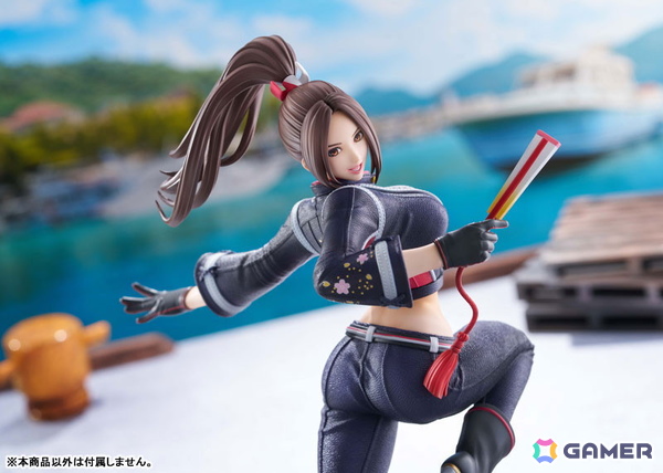 「餓狼伝説 City of the Wolves」スタイリッシュかつセクシーなライダースーツに身を包んだ不知火舞がフィギュア化！ゲーム内モデルに基づき忠実に再現の画像18