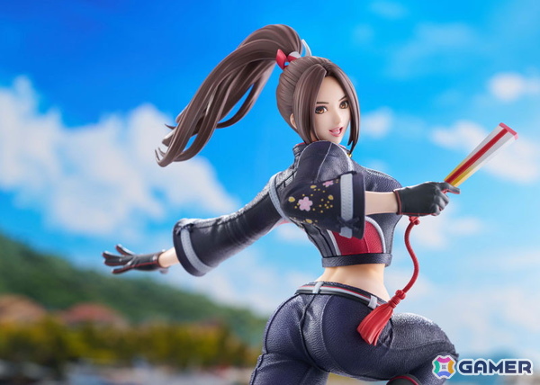 「餓狼伝説 City of the Wolves」スタイリッシュかつセクシーなライダースーツに身を包んだ不知火舞がフィギュア化！ゲーム内モデルに基づき忠実に再現の画像19