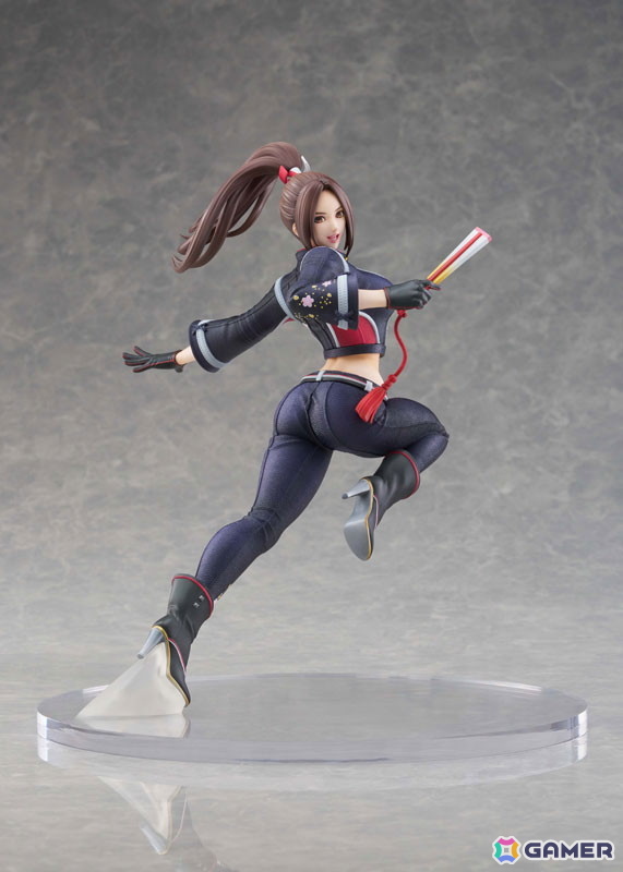 「餓狼伝説 City of the Wolves」スタイリッシュかつセクシーなライダースーツに身を包んだ不知火舞がフィギュア化！ゲーム内モデルに基づき忠実に再現の画像3