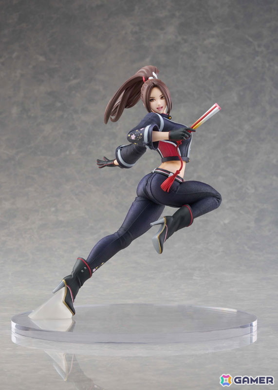 「餓狼伝説 City of the Wolves」スタイリッシュかつセクシーなライダースーツに身を包んだ不知火舞がフィギュア化！ゲーム内モデルに基づき忠実に再現の画像4