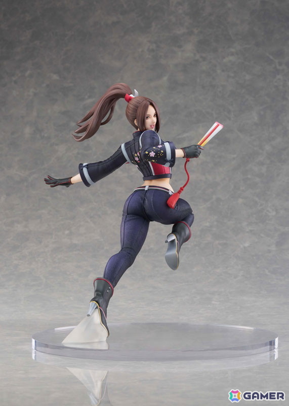 「餓狼伝説 City of the Wolves」スタイリッシュかつセクシーなライダースーツに身を包んだ不知火舞がフィギュア化！ゲーム内モデルに基づき忠実に再現の画像7