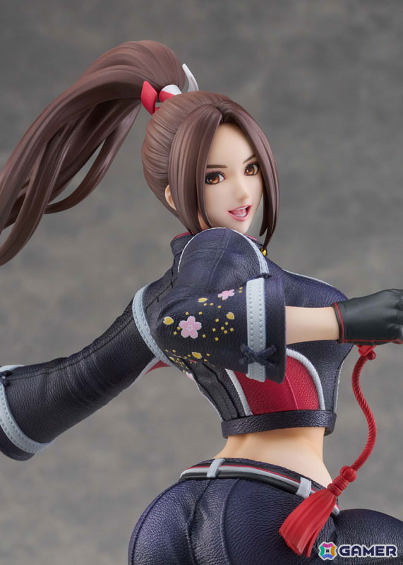 「餓狼伝説 City of the Wolves」スタイリッシュかつセクシーなライダースーツに身を包んだ不知火舞がフィギュア化！ゲーム内モデルに基づき忠実に再現の画像8