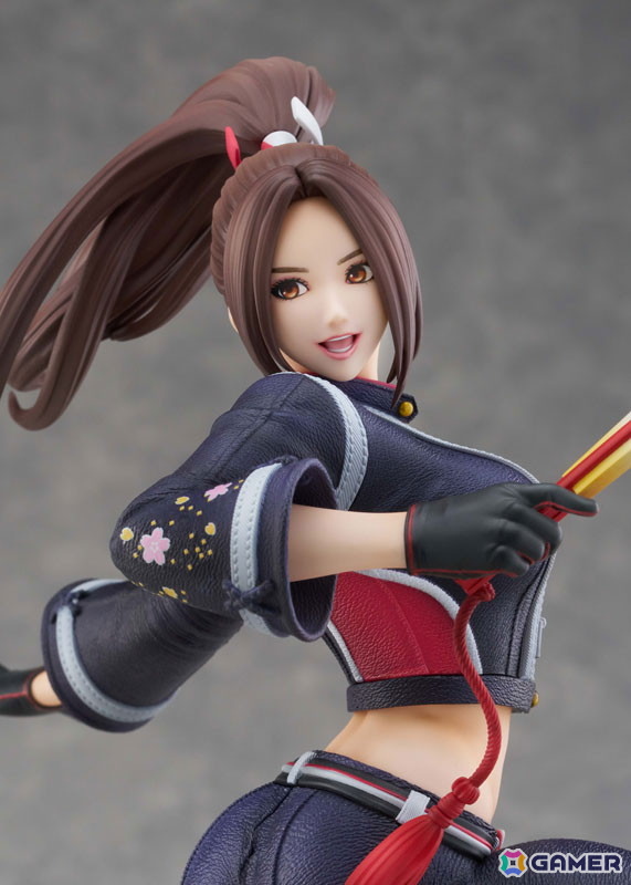 「餓狼伝説 City of the Wolves」スタイリッシュかつセクシーなライダースーツに身を包んだ不知火舞がフィギュア化！ゲーム内モデルに基づき忠実に再現の画像