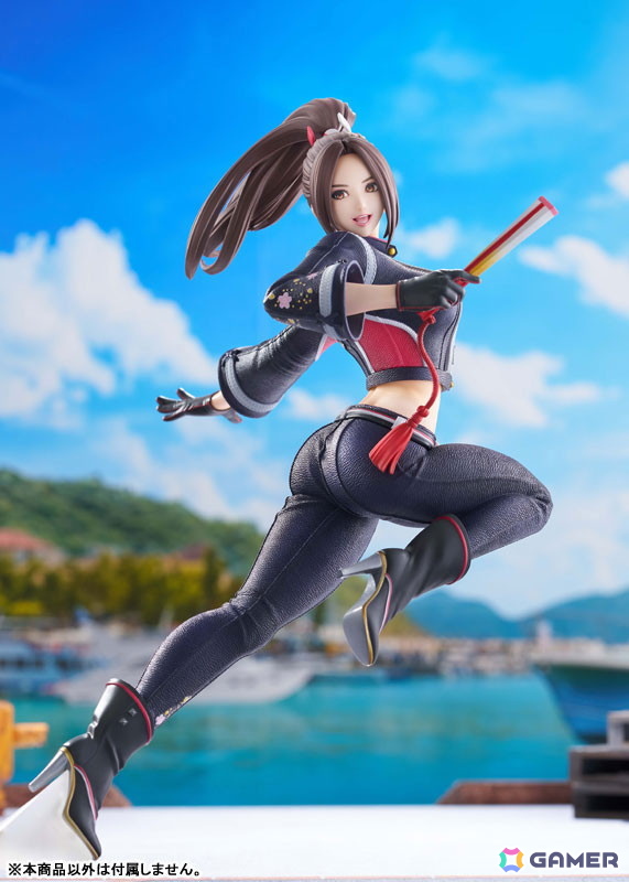 「餓狼伝説 City of the Wolves」スタイリッシュかつセクシーなライダースーツに身を包んだ不知火舞がフィギュア化！ゲーム内モデルに基づき忠実に再現の画像