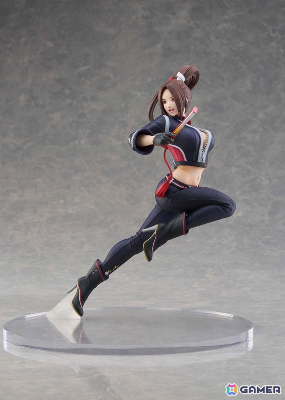 「餓狼伝説 City of the Wolves」スタイリッシュかつセクシーなライダースーツに身を包んだ不知火舞がフィギュア化！ゲーム内モデルに基づき忠実に再現の画像