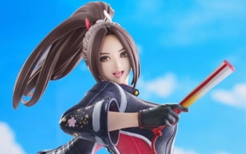 「餓狼伝説 City of the Wolves」スタイリッシュかつセクシーなライダースーツに身を包んだ不知火舞がフィギュア化！ゲーム内モデルに基づき忠実に再現の画像