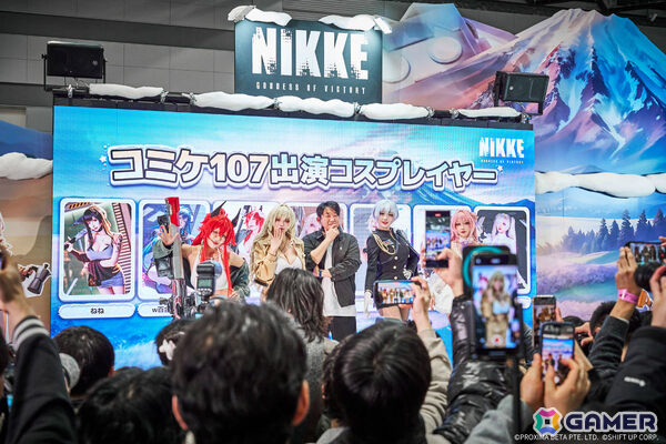 「勝利の女神：NIKKE」コミケ107のレポートが公開！物販やディレクター ユ・ヒュンソク氏の来日、“痛バッグ”の展示など多彩な企画で大盛況の画像7
