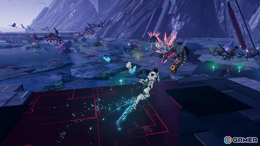 「PSO2 ニュージェネシス」オルタレルム探索に「異界戦線：凍土エリア峡江部」が追加！ACスクラッチには冬をイメージしたコスチュームが登場の画像