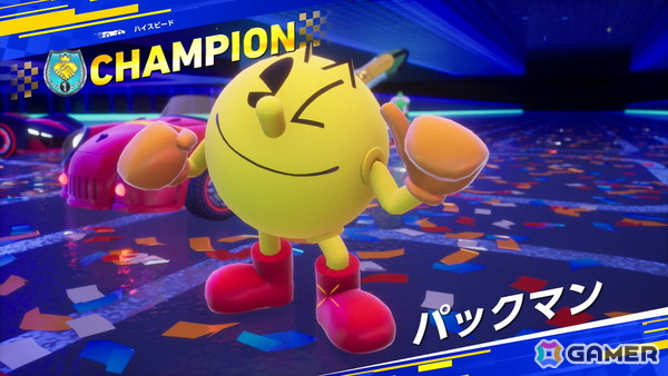 「ソニックレーシング クロスワールド」パックマンパックで登場するコース・パックビレッジ＆メイズではリングに変化が！？獲得すると聞きなじみのある音もの画像18
