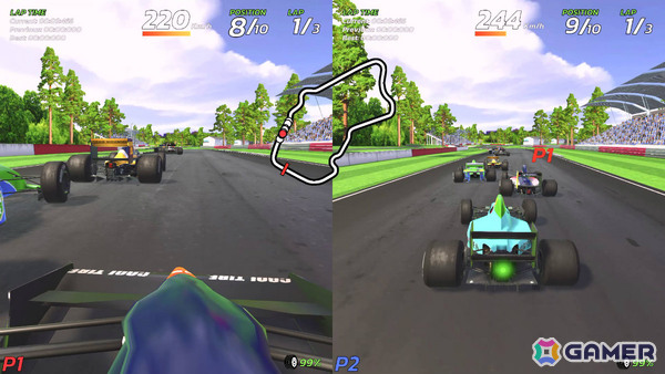 アーケードレーシング「4PGP - Nintendo Switch 2 Edition」のゲームプレイトレーラーが公開！の画像
