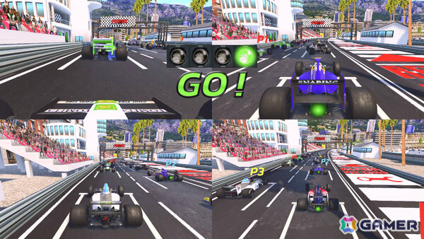 アーケードレーシング「4PGP - Nintendo Switch 2 Edition」のゲームプレイトレーラーが公開！の画像