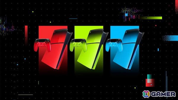 DualSenseとPS5本体カバーの新デザイン「ハイパーポップ コレクション」が3月12日に発売！光沢感のあるブラックとネオンカラーが合わさったデザインにの画像1