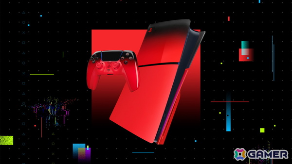 DualSenseとPS5本体カバーの新デザイン「ハイパーポップ コレクション」が3月12日に発売！光沢感のあるブラックとネオンカラーが合わさったデザインにの画像2
