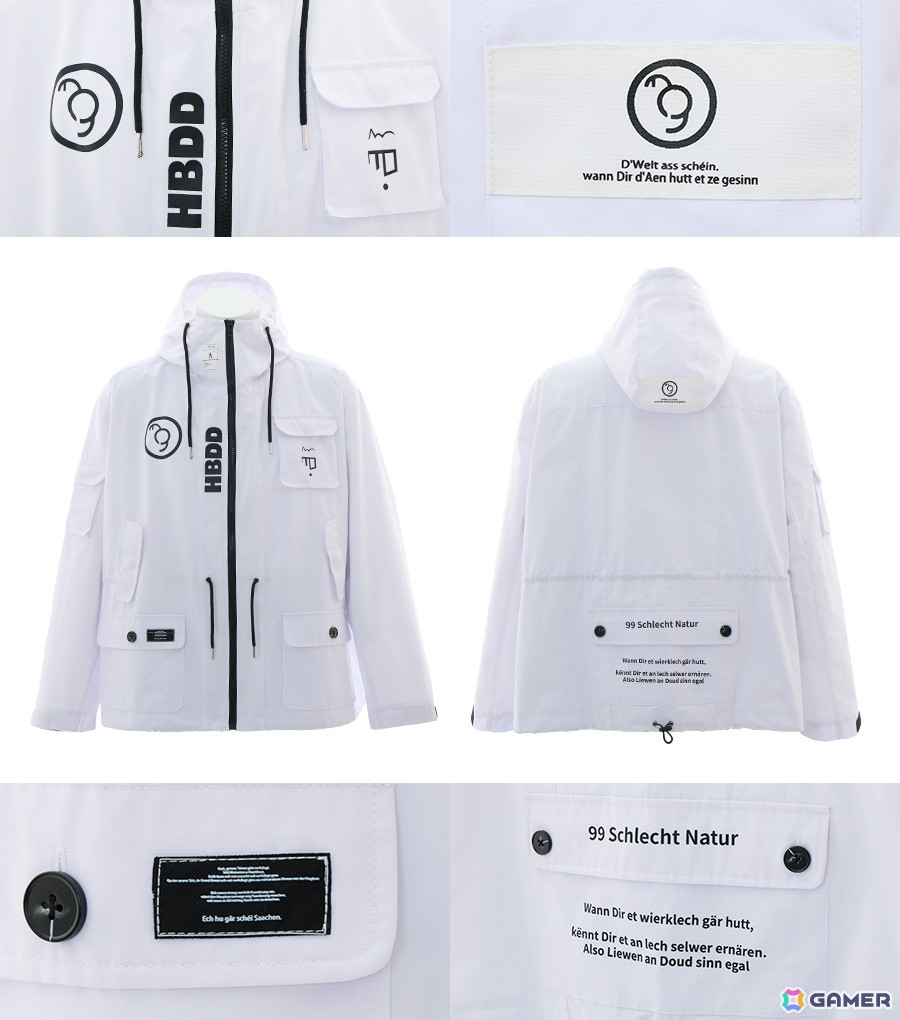 「HUNDRED LINE -最終防衛学園-」澄野拓海モデルのボディバッグ＆蒼月衛人モデルのアウター2種がSuperGroupiesより登場！の画像15