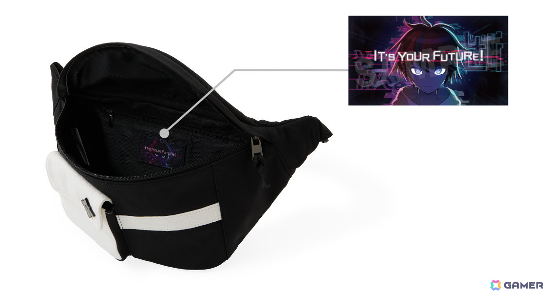 「HUNDRED LINE -最終防衛学園-」澄野拓海モデルのボディバッグ＆蒼月衛人モデルのアウター2種がSuperGroupiesより登場！の画像