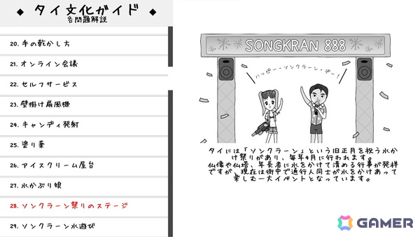 Steam版「みんなで空気読み。ワールド タイVer.」が1月13日に配信!タイならではのシチュエーションで“空気読み”に挑戦の画像