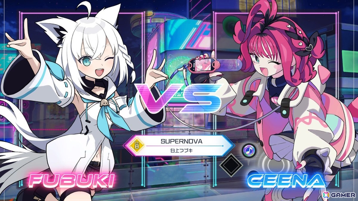 「QQQbeats!!!」で追加DLC「VTuberソングパック Vol.1」が配信！白上フブキさんや宝鐘マリンさんなど人気VTuberの楽曲が楽しめるの画像2