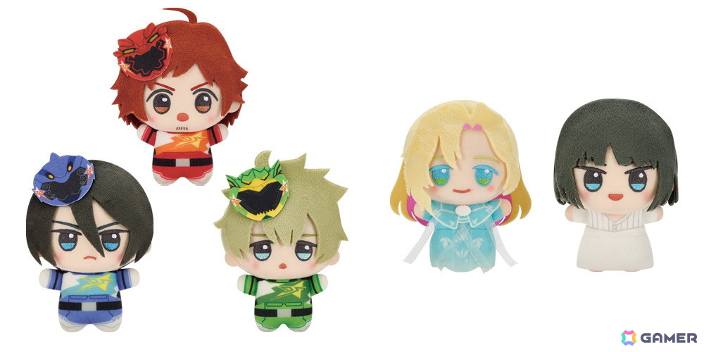 アイドルマスター SideM」よりDRAMATIC STARSとAltessimoのちびぐるみ