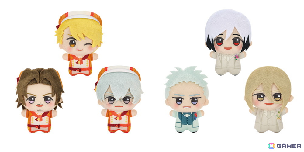 アイドルマスター SideM」よりDRAMATIC STARSとAltessimoのちびぐるみ