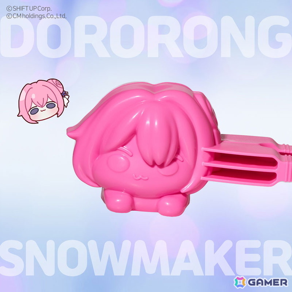 「勝利の女神：NIKKE」よりDOROのスノーボールメーカーの予約受付があみあみにて開始！雪を入れて挟むだけで簡単にDOROの雪玉が作れるの画像2