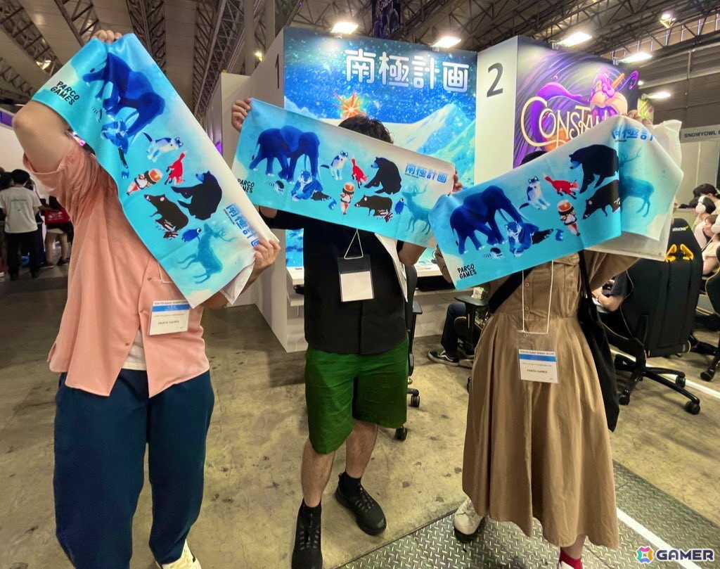 東京ゲームショウ2025 PARCO GAMESブースで撮影