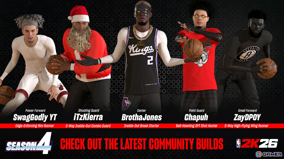 「NBA 2K26」シーズン4が1月9日より開幕!ビクター・ウェンバンヤマ選手とタイリース・マクシー選手が主役にの画像