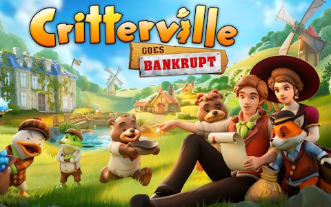 村づくりスローライフRPG「Critterville Goes Bankrupt」が発表！かわいい森の住人たちと共に破産寸前の街を立て直そう