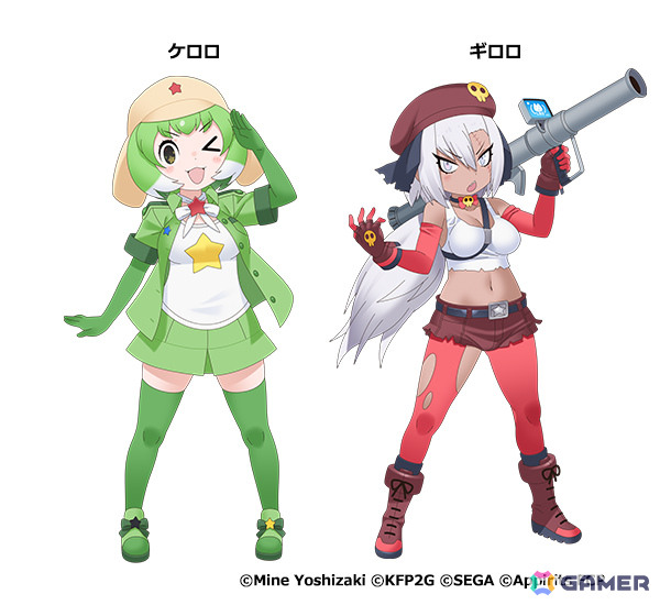 「けものフレンズ3」アンゴル＝モアが登場の「ケロロ軍曹」コラボ第三弾が1月15日より開催！の画像2