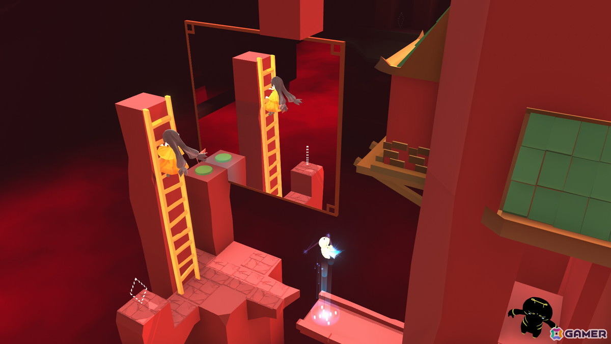 鏡像によるギミック解いていくビジュアルミラーパズルゲーム「AiliA」がSteamで配信！の画像4