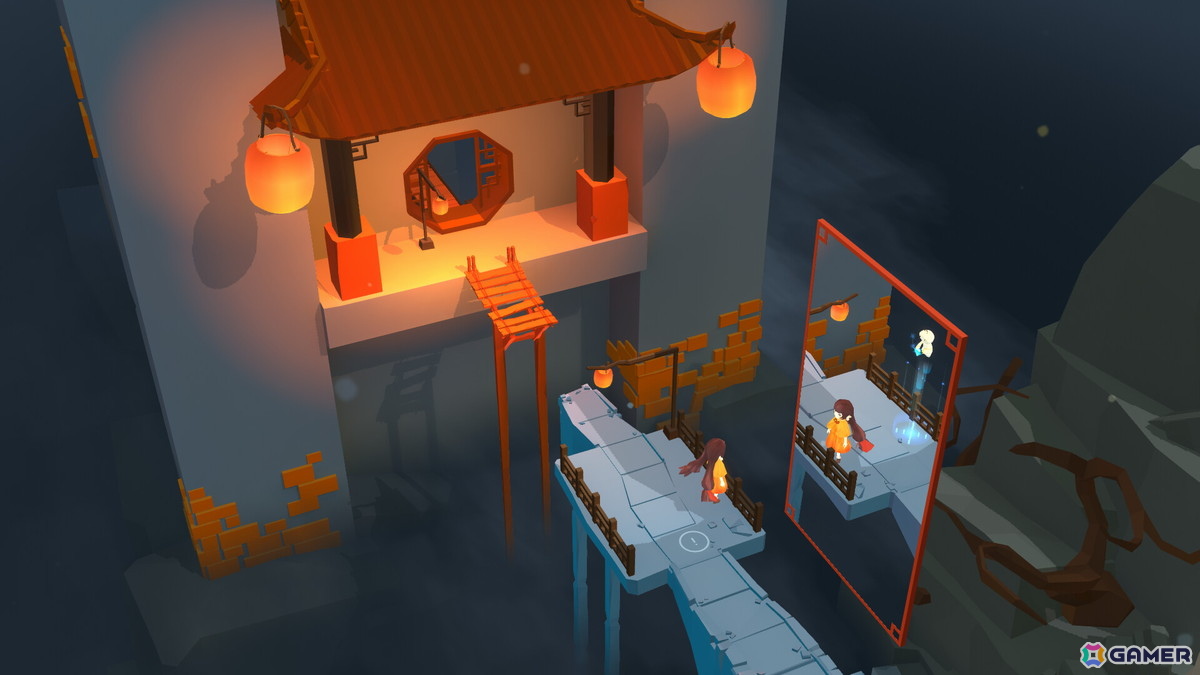 鏡像によるギミック解いていくビジュアルミラーパズルゲーム「AiliA」がSteamで配信！の画像5