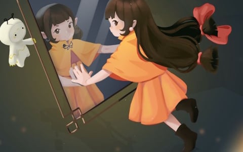 鏡像によるギミック解いていくビジュアルミラーパズルゲーム「AiliA」がSteamで配信！