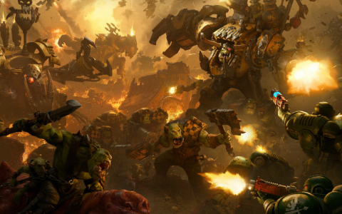 「Warhammer 40,000: Dawn of War IV」残忍かつ破壊衝動に満ちたオルク勢力にフォーカスしたCGIトレーラーが公開！