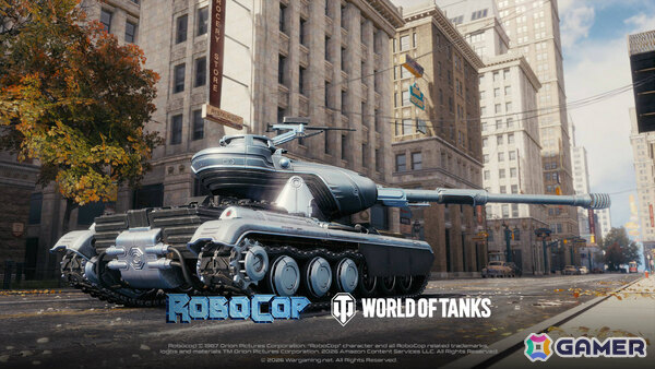 「World of Tanks」×映画「ロボコップ」のコラボが1月15日より開催！強力な武装を備えたサイバネティック法執行車輌「OCP Peacekeeper」が登場の画像4