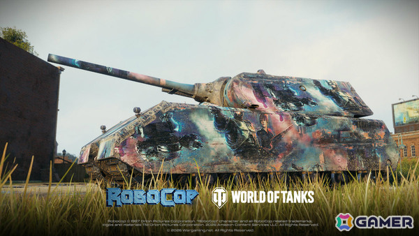 「World of Tanks」×映画「ロボコップ」のコラボが1月15日より開催！強力な武装を備えたサイバネティック法執行車輌「OCP Peacekeeper」が登場の画像5