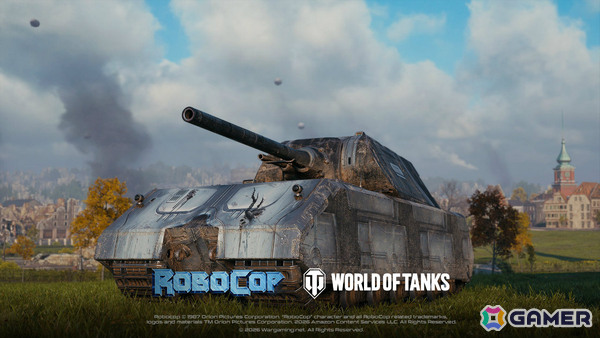 「World of Tanks」×映画「ロボコップ」のコラボが1月15日より開催！強力な武装を備えたサイバネティック法執行車輌「OCP Peacekeeper」が登場の画像6