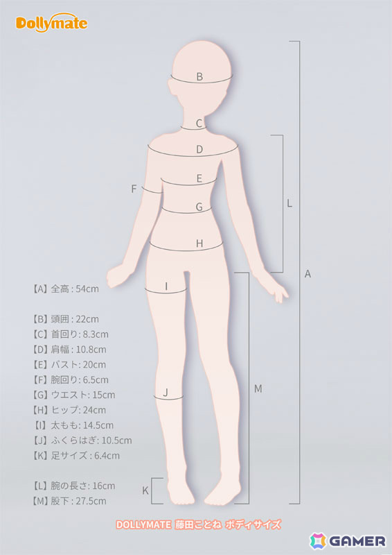 「学マス」藤田ことねがドールになって登場！ふわりと揺れる髪の毛や柔らかな表情、丁寧に造形された制服・小物の質感に注目の画像