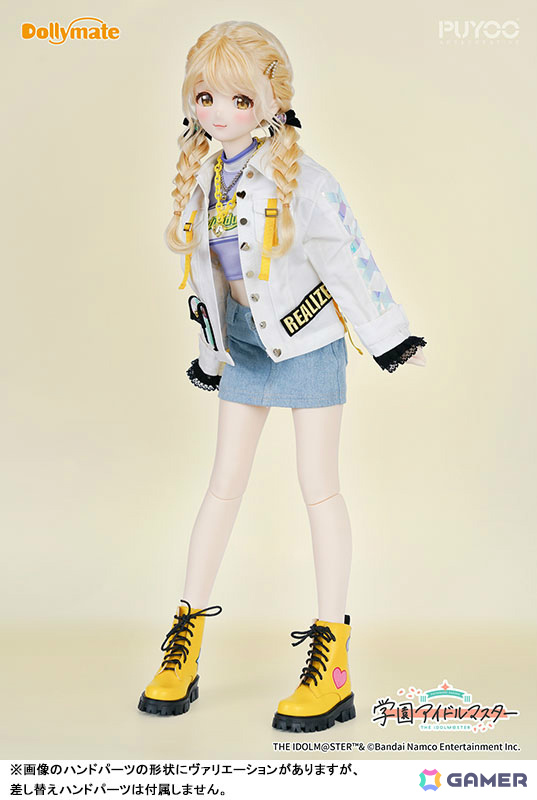 「学マス」藤田ことねがドールになって登場！ふわりと揺れる髪の毛や柔らかな表情、丁寧に造形された制服・小物の質感に注目の画像