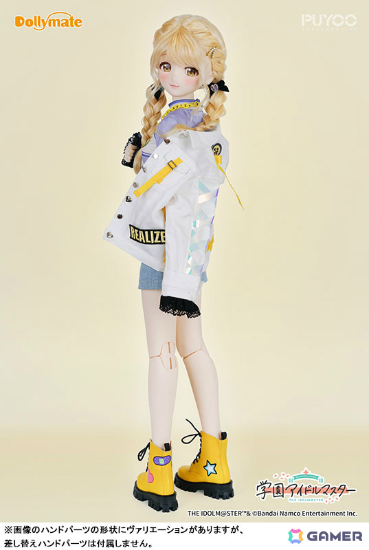 「学マス」藤田ことねがドールになって登場！ふわりと揺れる髪の毛や柔らかな表情、丁寧に造形された制服・小物の質感に注目の画像