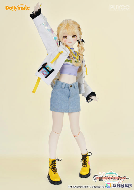 「学マス」藤田ことねがドールになって登場！ふわりと揺れる髪の毛や柔らかな表情、丁寧に造形された制服・小物の質感に注目の画像