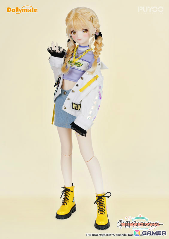 「学マス」藤田ことねがドールになって登場！ふわりと揺れる髪の毛や柔らかな表情、丁寧に造形された制服・小物の質感に注目の画像