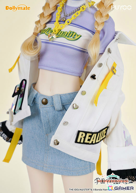 「学マス」藤田ことねがドールになって登場！ふわりと揺れる髪の毛や柔らかな表情、丁寧に造形された制服・小物の質感に注目の画像