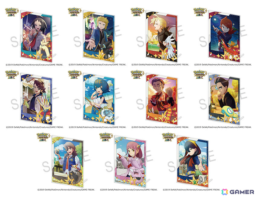「ポケモンマスターズ EX」6.5周年記念の新グッズが2月14日に発売！チェレンやウォロ、タロたちのメモリアルフォトを使ったミニアクリルブロックなどの画像