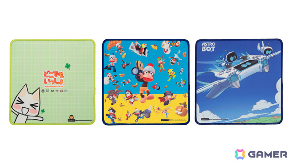 「サルゲッチュ」「どこでもいっしょ」「アストロボット」の新作マウスパッドが1月13日に発売!JR新宿駅&JR京都駅に登場するポップアップストアなどで展開の画像3