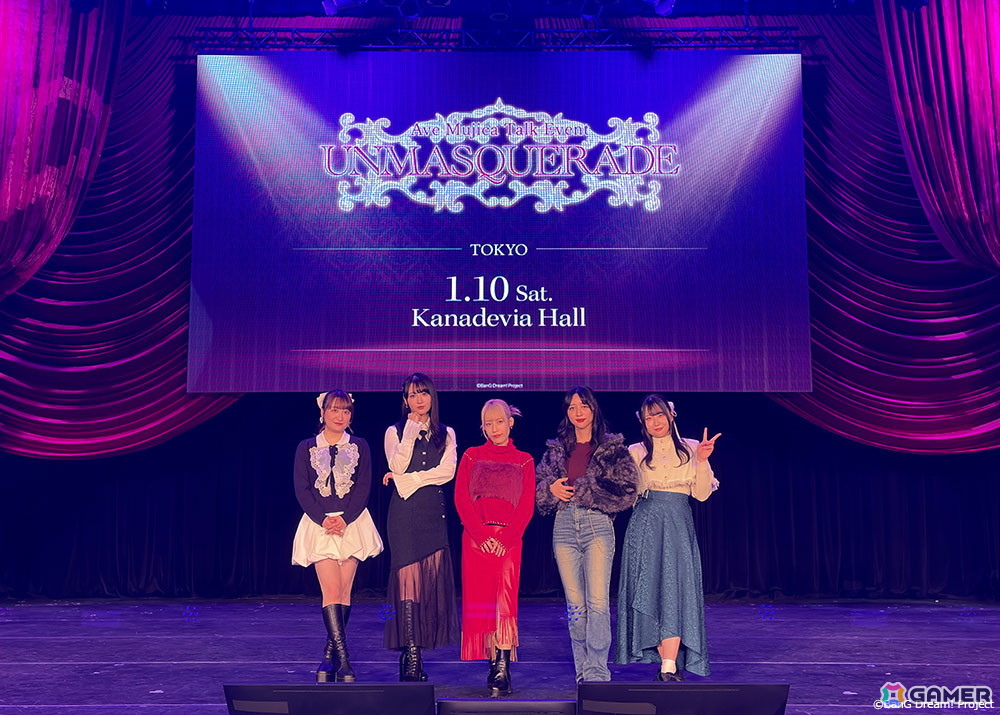 Ave Mujica初となるトークイベント「UNMASQUERADE」東京公演が開催！サウンドプロデューサーDiggy-MO'氏による「Sophie / 'S/' The Way -ver.D-」リリースも発表にの画像