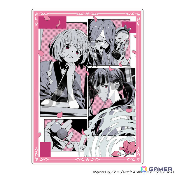 ショートムービー「リコリス・リコイル Friends are thieves of time.」のキービジュアルや各話ビジュアルを使ったグッズが登場！の画像2