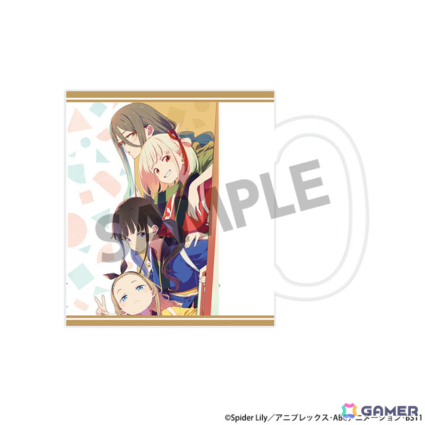 ショートムービー「リコリス・リコイル Friends are thieves of time.」のキービジュアルや各話ビジュアルを使ったグッズが登場！の画像22