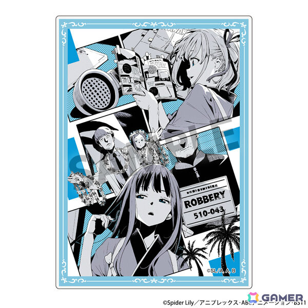 ショートムービー「リコリス・リコイル Friends are thieves of time.」のキービジュアルや各話ビジュアルを使ったグッズが登場！の画像3