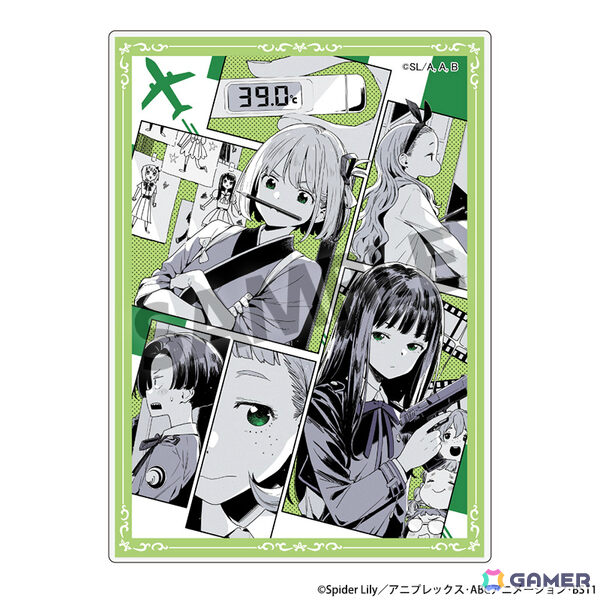 ショートムービー「リコリス・リコイル Friends are thieves of time.」のキービジュアルや各話ビジュアルを使ったグッズが登場！の画像7